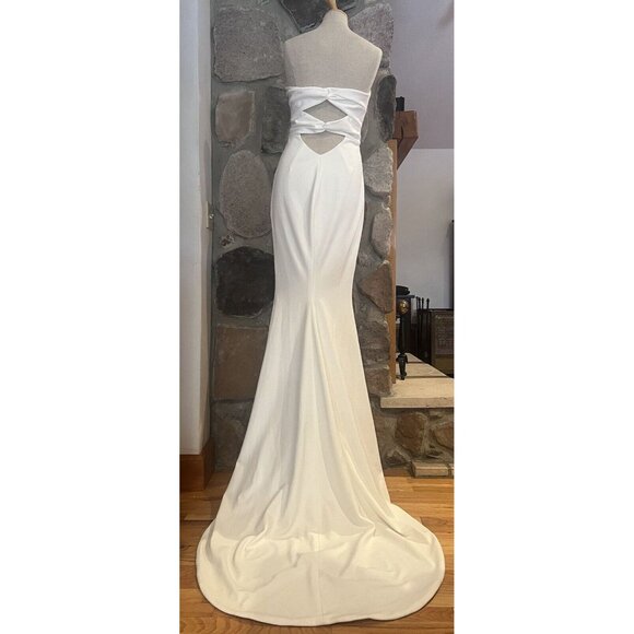Katie May NOEL AND JEAN Divinity Gown Wedding Gown Wedding Dress White SIZE M - Picture 2 of 13